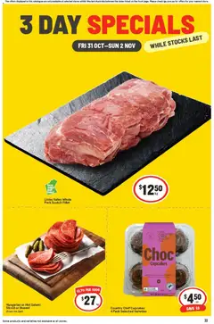 Preview of catalogue 3 Day Specials WA from shop IGA valid 31/10/2025