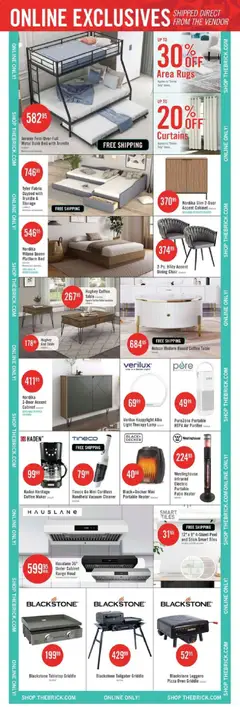 Preview of leaflet Black Friday from shop The Brick is valid from Nov 21, 2025 | Page: 17