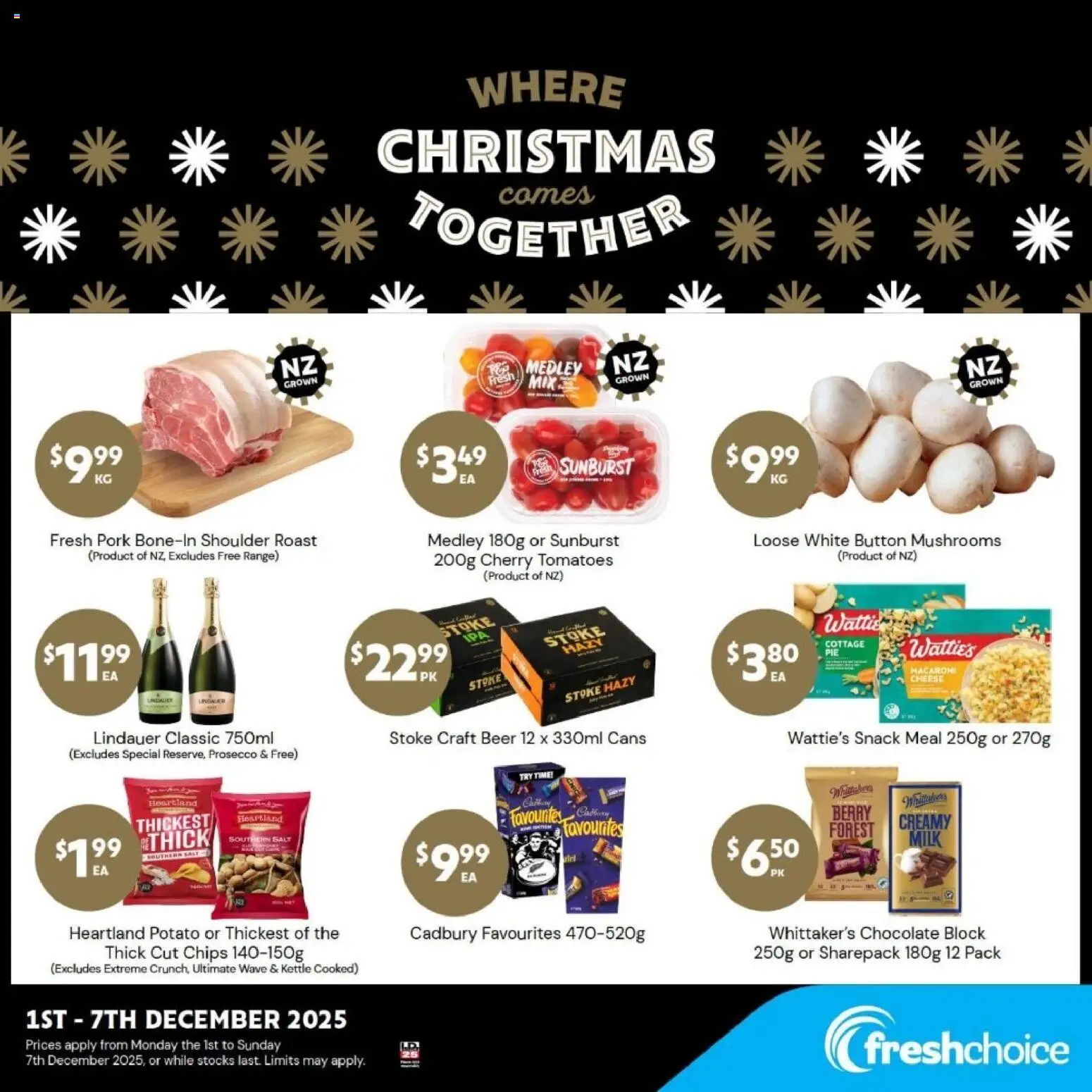 Preview of catalogue Catalogue from shop FreshChoice valid 1 Dec 2025