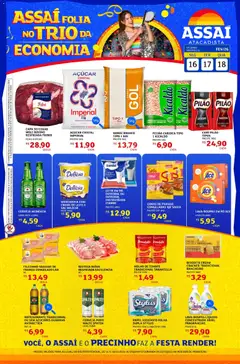 Pré-Visualização do folheto "Encarte - DF" da loja Assaí Atacadista válido a partir de 16/02/2026