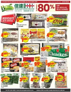 Preview of leaflet Weekly flyer / circulaire from shop Btrust Supermarket is valid from Oct 16, 2025