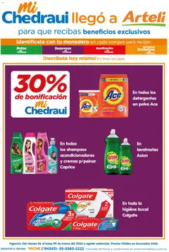 Vista previa las ofertas de la tienda Arteli - Arteli folleto MiChedraui desde el 06/03/2026 