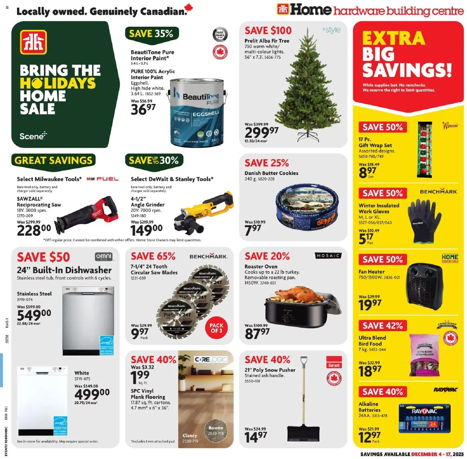 Preview of leaflet Weekly flyer / circulaire from shop Home Hardware is valid from Dec 04, 2025
