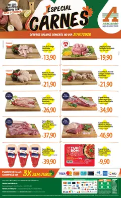 Pré-Visualização do folheto "Ofertas - TO" da loja Atacadão válido a partir de 31/01/2026