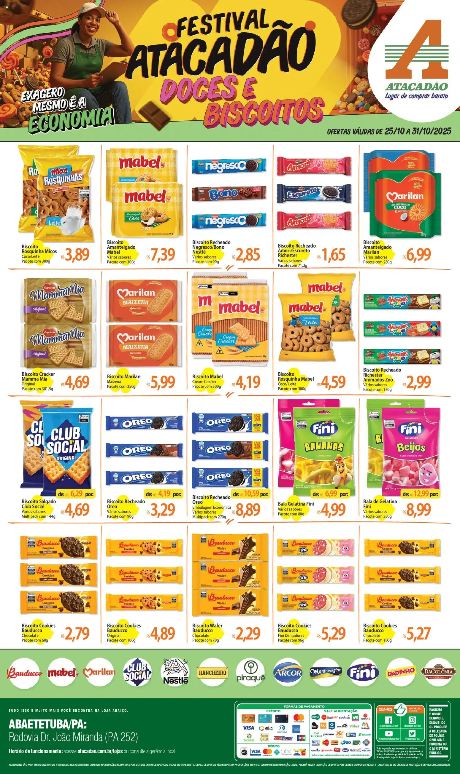 Atacadão folheto "Ofertas - PA" válido a partir de 25/10/2025 - número de página 1