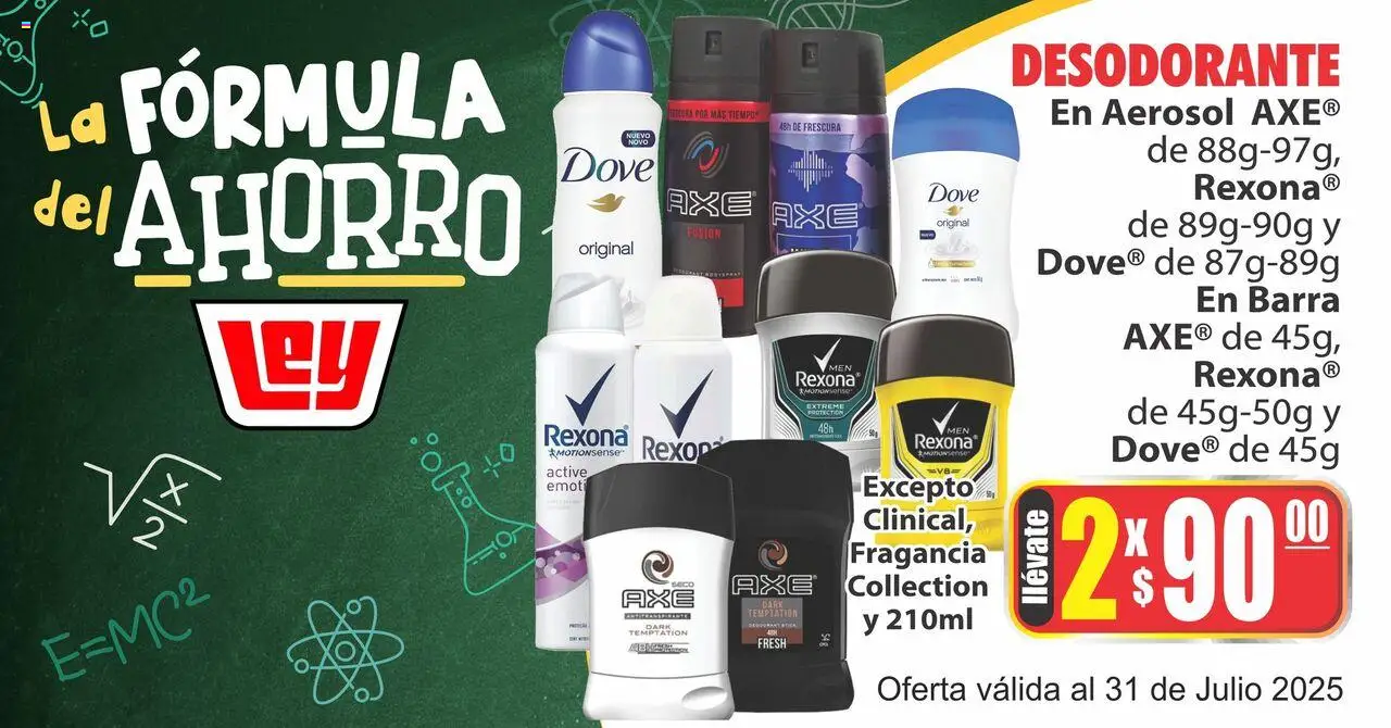 Folleto - La Fórmula del Ahorro Casa Ley y sus promociones válidas desde el 30/07/2025 - Número de página 1
