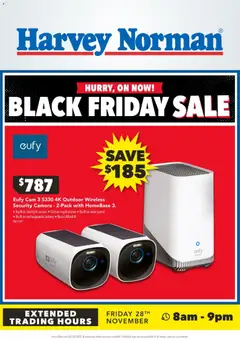 Preview of catalogue Black Friday from shop Harvey Norman valid 26 Nov 2025