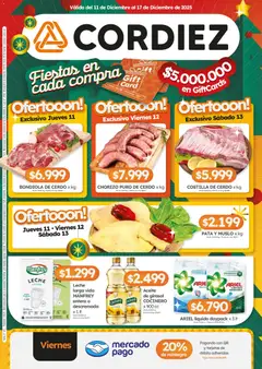 Vista previa del folleto de la tienda Cordiez válido desde el 11/12/2025 