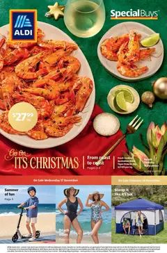 Preview of catalogue Aldi Specials Catalogue from shop Aldi valid 17/12/2025