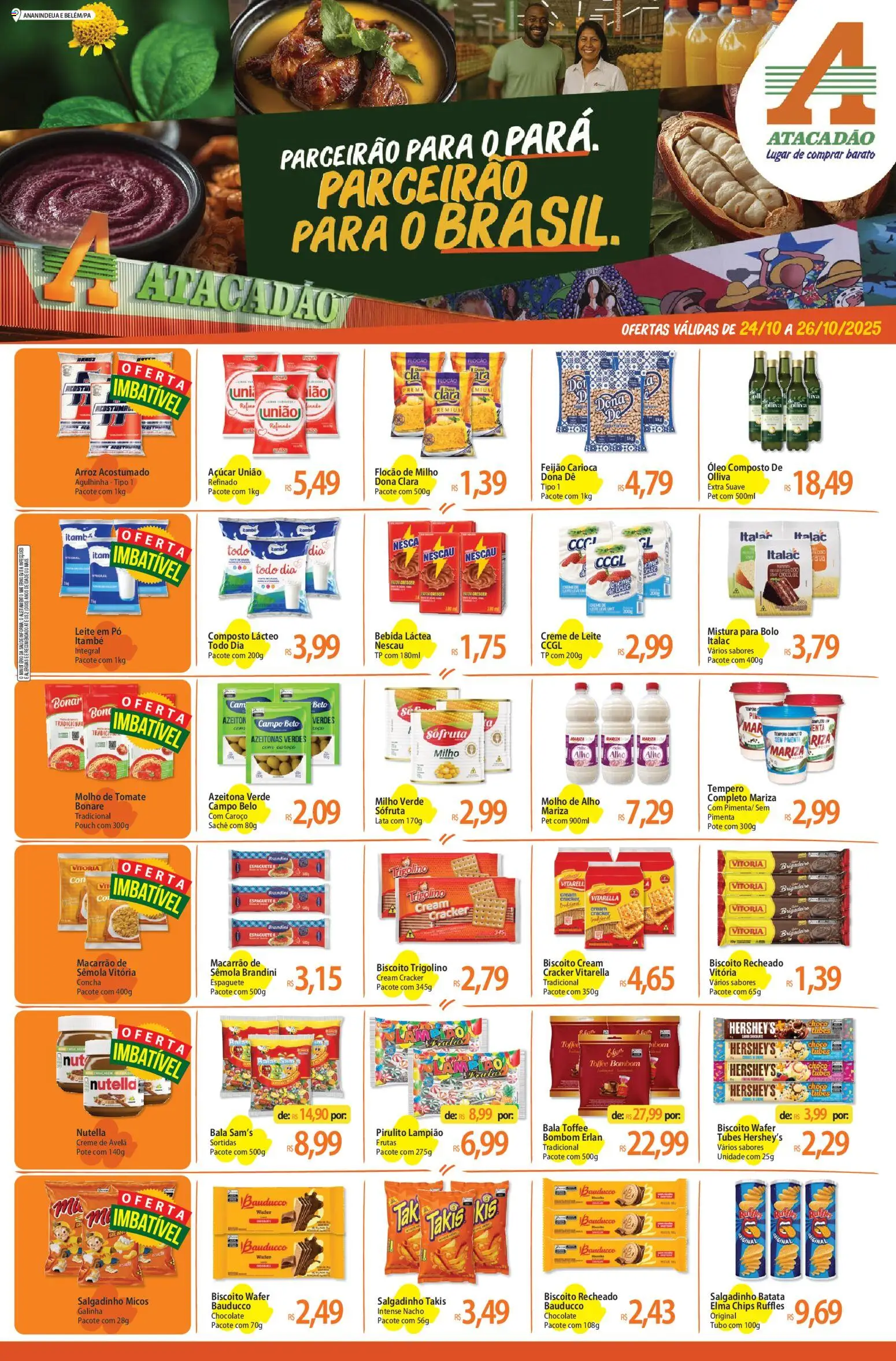 Atacadão folheto "Ofertas - PA" válido a partir de 24/10/2025 - número de página 1