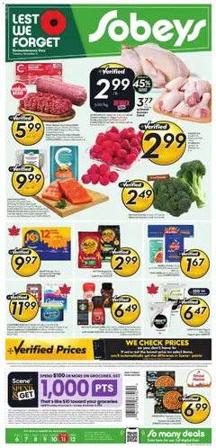 Preview of leaflet Weekly Flyer - NS from shop Sobeys is valid from Nov 06, 2025