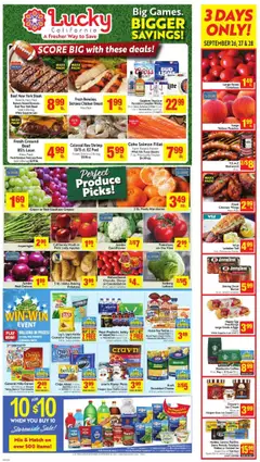 Ad Preview of Lucky Supermarkets Weekly Ad from 09/24/2025