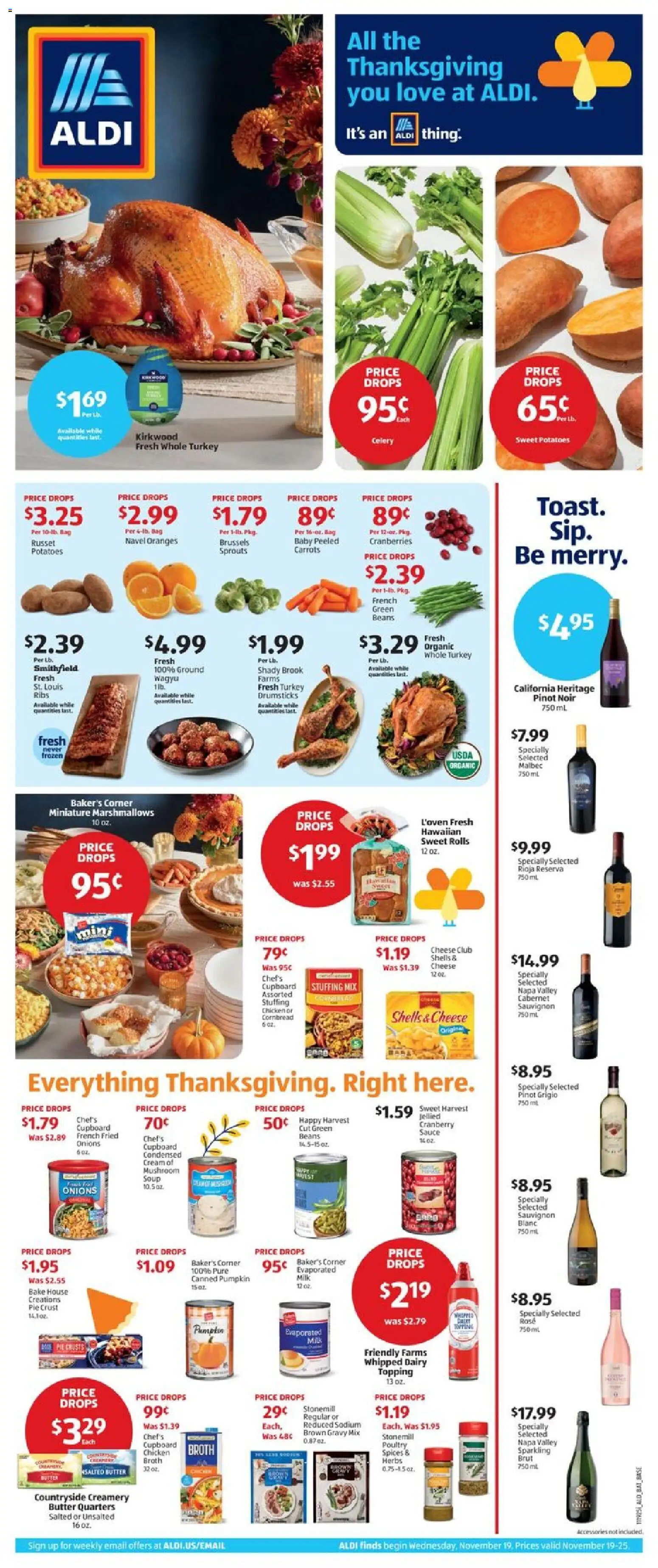 Ad Preview of Aldi Weekly Ad from 11/19/2025