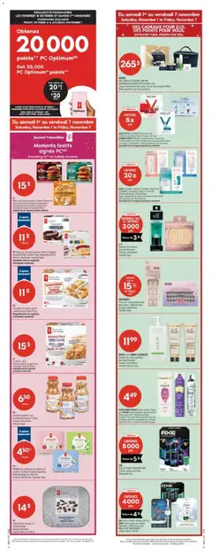 Preview of leaflet Weekly flyer / circulaire from shop Pharmaprix is valid from Nov 01, 2025