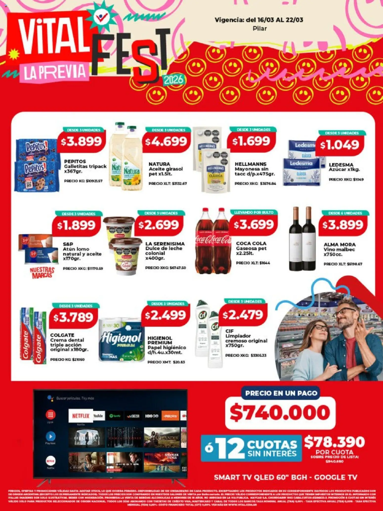 Vista previa del folleto de la tienda Vital válido desde el 16/03/2026 