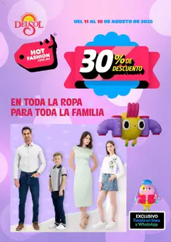 Vista previa las ofertas de la tienda Del Sol y Woolworth - Hot Sale desde el 11/08/2025 