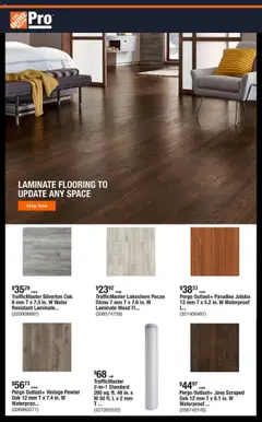 Ad Preview of Home Depot Shop Pro Ad from 09/22/2025