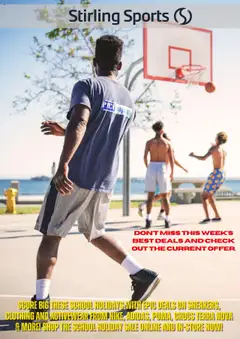 Preview of catalogue Catalogue from shop Stirling Sports valid 31 Jul 2025