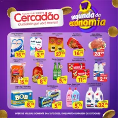 Pré-Visualização do folheto "Ofertas da semana" da loja Cercadão válido a partir de 15/12/2025