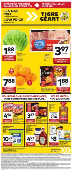 Preview of leaflet Weekly flyer / circulaire from shop Giant Tiger is valid from Jan 14, 2026