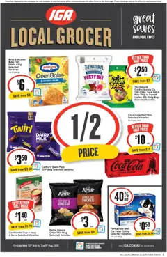 Preview of catalogue Local Grocer VIC from shop IGA valid 30/07/2025