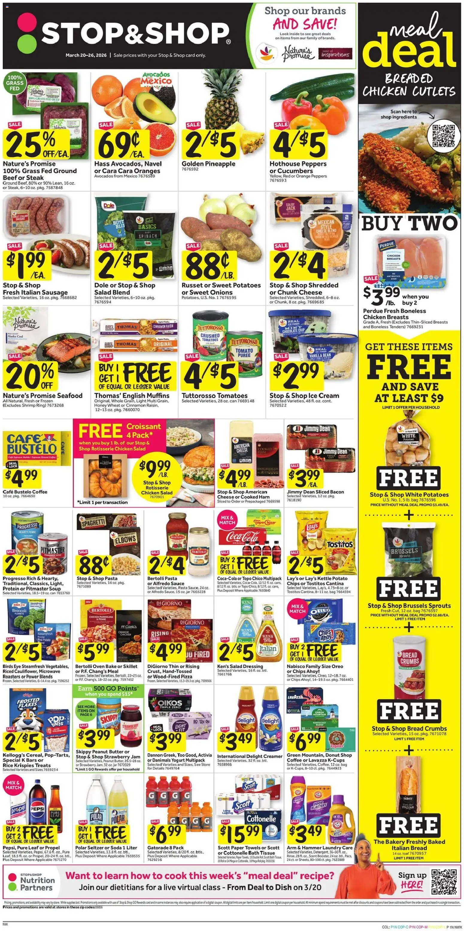 Ad Preview of Stop & Shop Stop & Shop Weekly Circular - CT from 03/20/2026