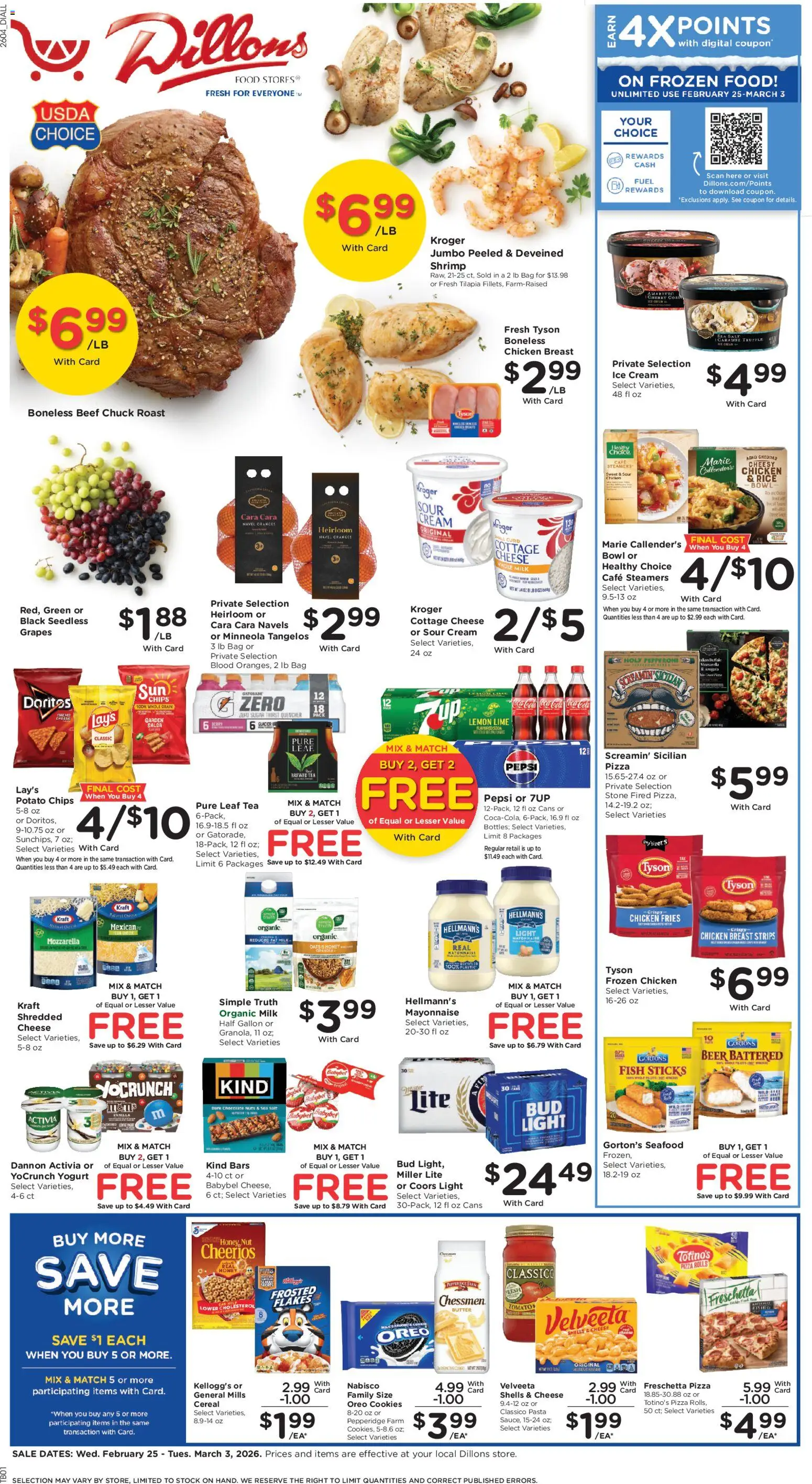 Ad Preview of Dillons Weekly Ad from 02/25/2026