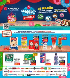 Pré-Visualização do folheto "Ofertas Segunda e Terça" da loja Nagumo válido a partir de 24/11/2025 | Página: 1