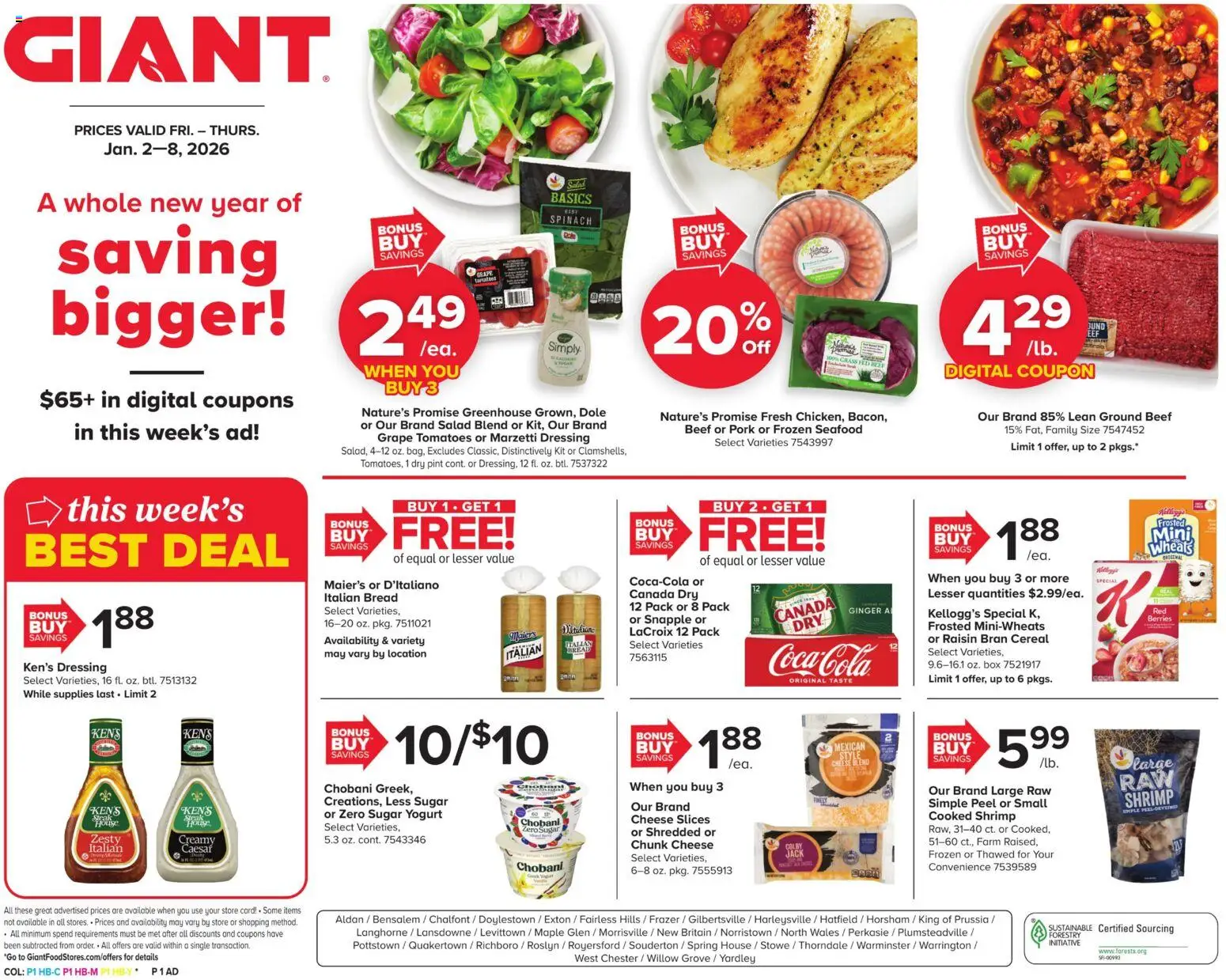 Ad Preview of Giant Weekly Ad from 01/02/2026