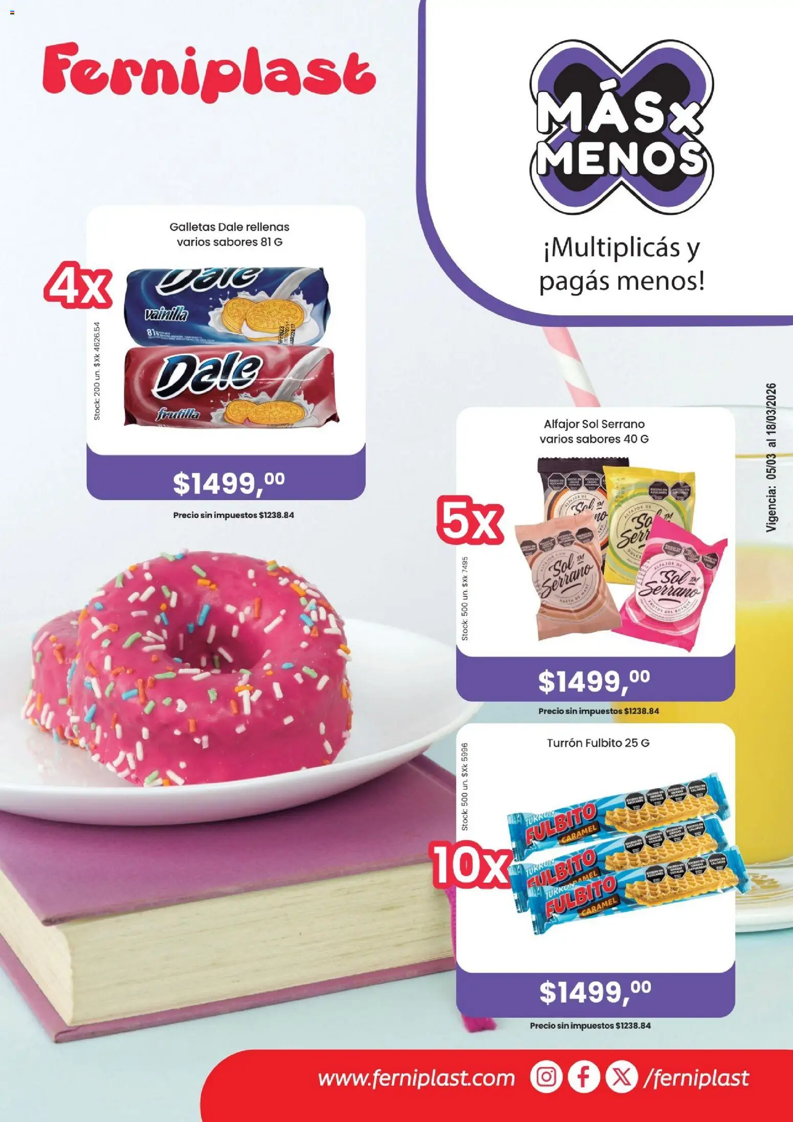 Vista previa del folleto de la tienda Ferniplast válido desde el 01/03/2026 