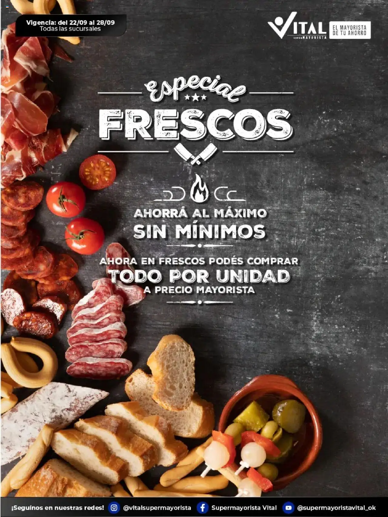 Vital Especial de frescos del 22/09/2025 >> Catálogo