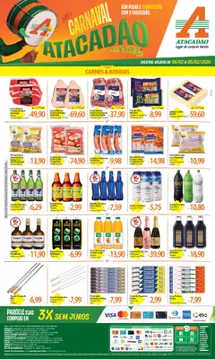 Pré-Visualização do folheto "Ofertas - SC" da loja Atacadão válido a partir de 06/02/2026