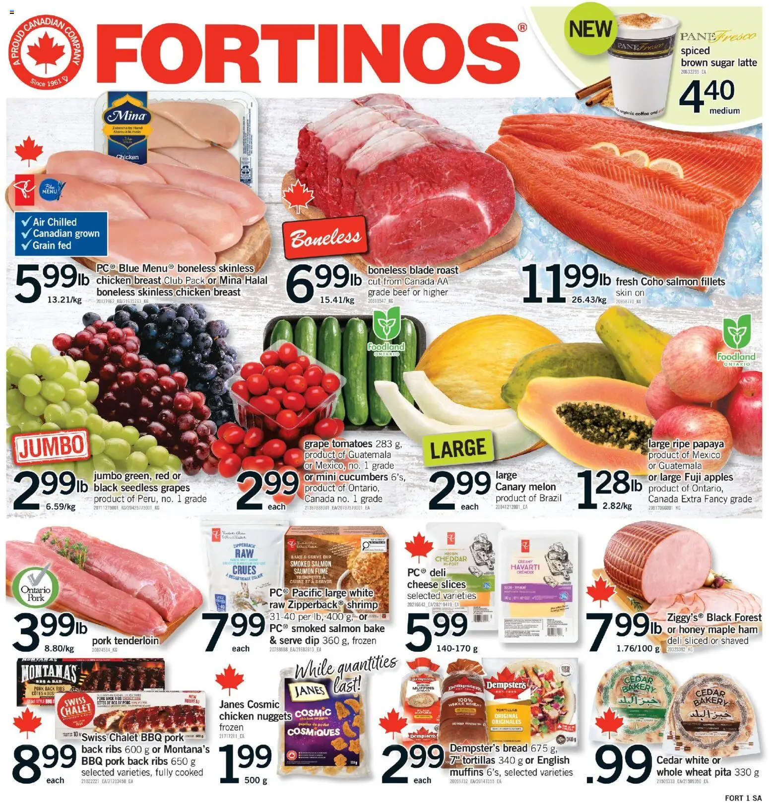 Preview of leaflet Brampton from shop Fortinos is valid from Jan 22, 2026