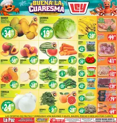 Vista previa las ofertas de la tienda Casa Ley - Casa Ley folleto Las ofertas de frutas y verdunas La Paz desde el 12/03/2026 