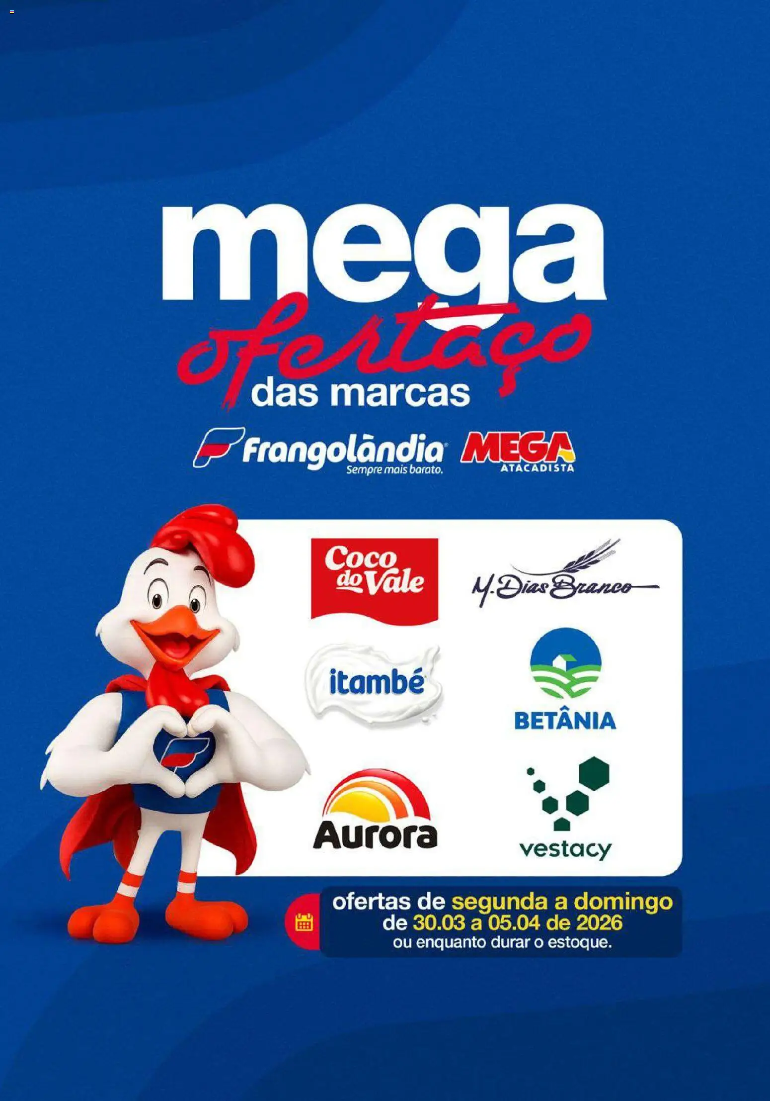 Pré-Visualização do folheto "Frangolândia ofertas de Marcas" da loja Frangolândia válido a partir de 03/04/2026