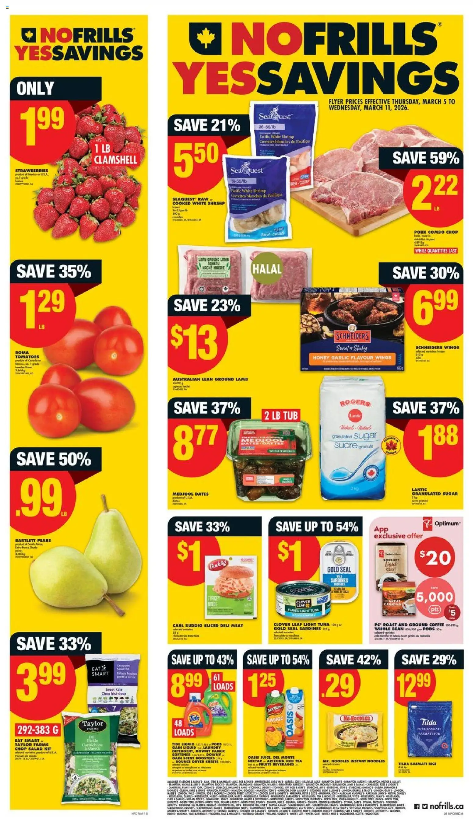 Preview of leaflet No Frills weekly flyer - ON from shop No Frills is valid from Mar 05, 2026