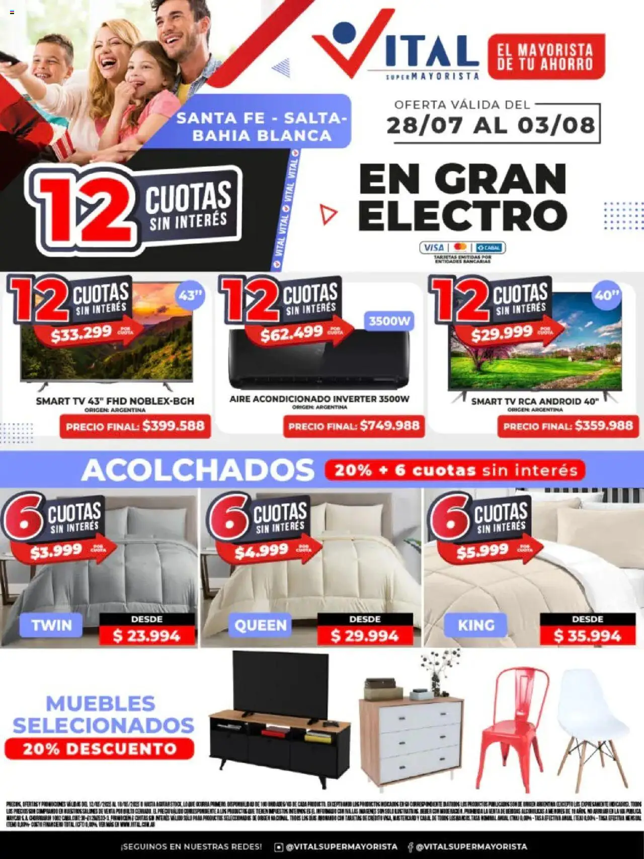 Vital Ofertas nonfood del 28/07/2025 >> Catálogo