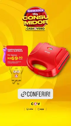 Pré-Visualização do folheto "Casa e Video ofertas" da loja Casa e Video válido a partir de 10/03/2026