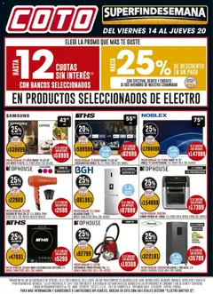 Vista previa del folleto de la tienda Coto válido desde el 14/11/2025 