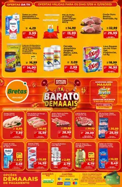 Pré-Visualização do folheto "Ofertas da semana" da loja Bretas válido a partir de 11/09/2025