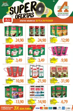Pré-Visualização do folheto "Ofertas - PR" da loja Atacadão válido a partir de 12/11/2025