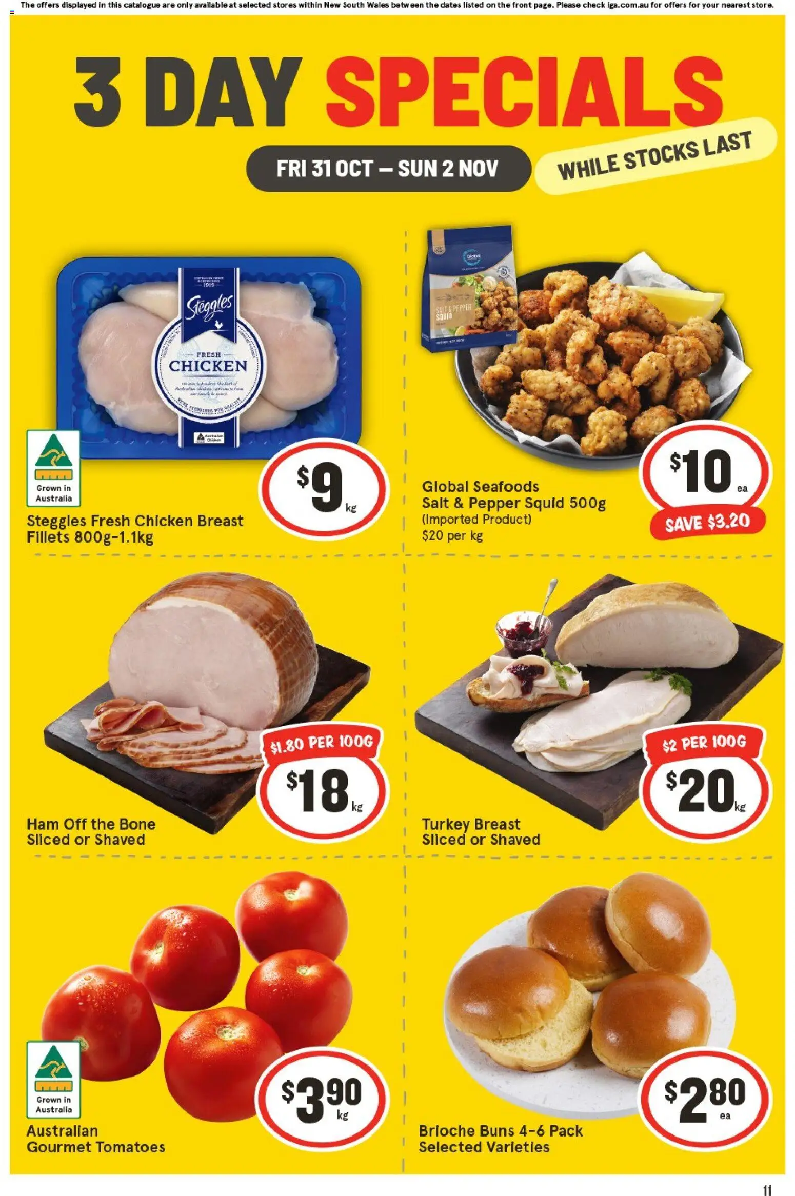 IGA catalogue valid from 31/10/2025 - page 1