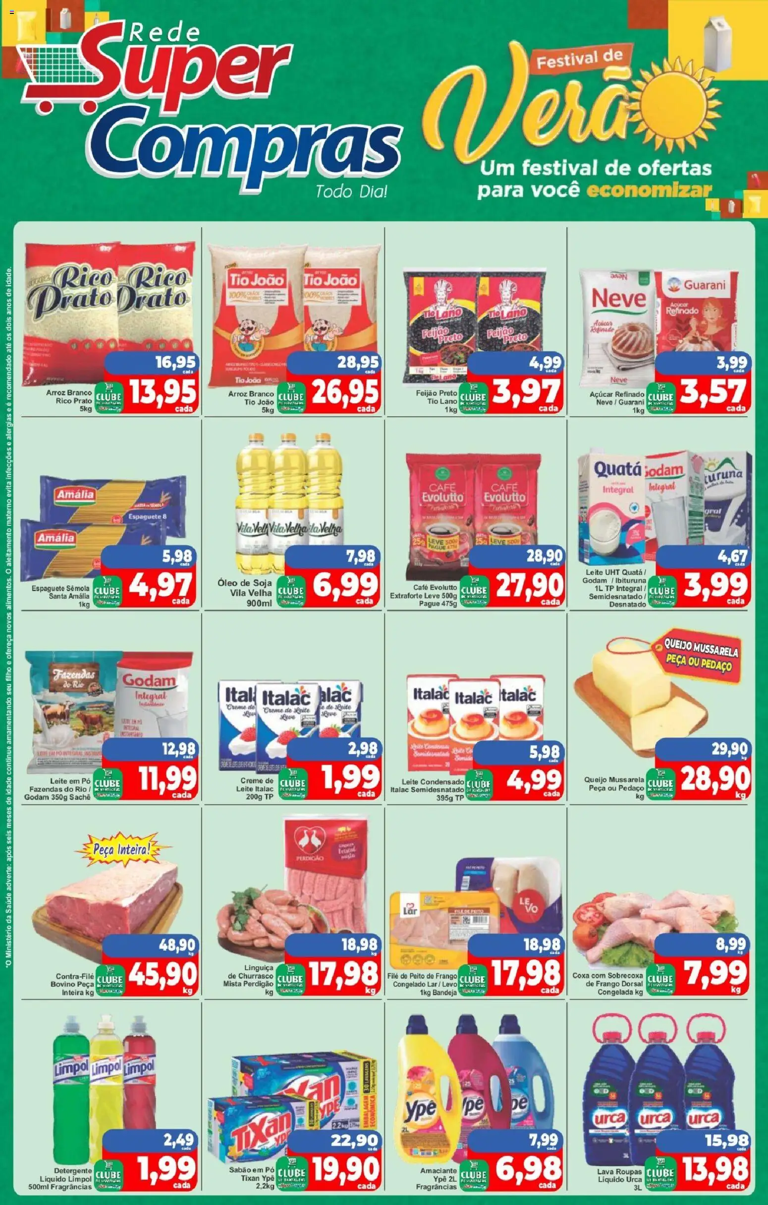 Pré-Visualização do folheto "Ofertas da semana" da loja Rede Super Compras válido a partir de 23/02/2026