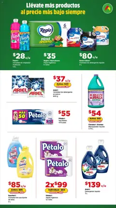 Vista previa las ofertas de la tienda Bodega Aurrerá - Folleto Productos de limpieza desde el 14/10/2025 