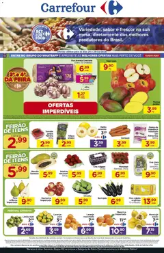 Pré-Visualização do folheto "Ofertas Feira" da loja Carrefour válido a partir de 24/02/2026
