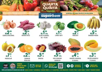 Pré-Visualização do folheto "Ofertas da semana" da loja Superbom válido a partir de 04/02/2026