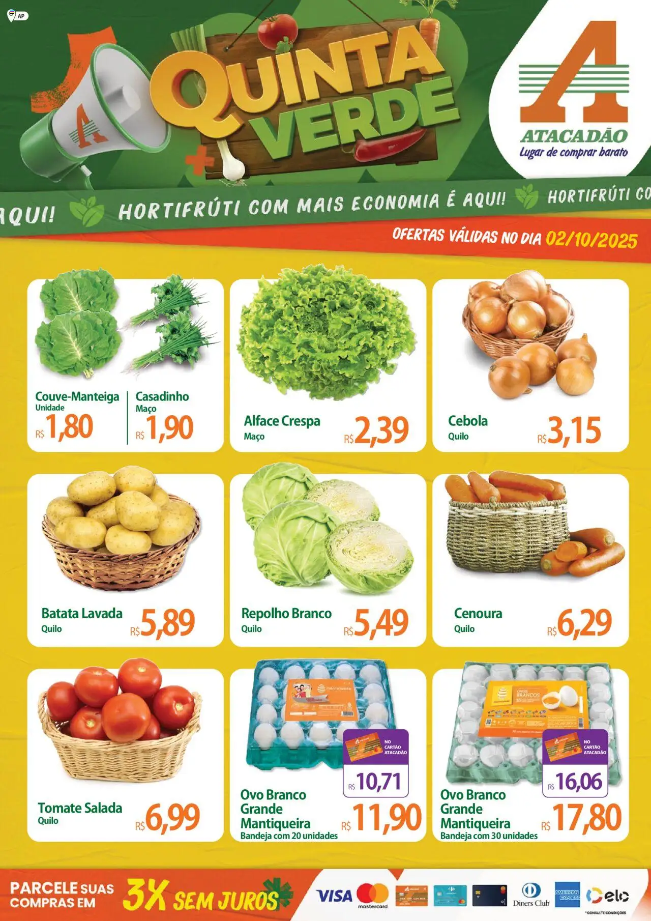 Atacadão folheto "Ofertas - AP" válido a partir de 02/10/2025 - número de página 1