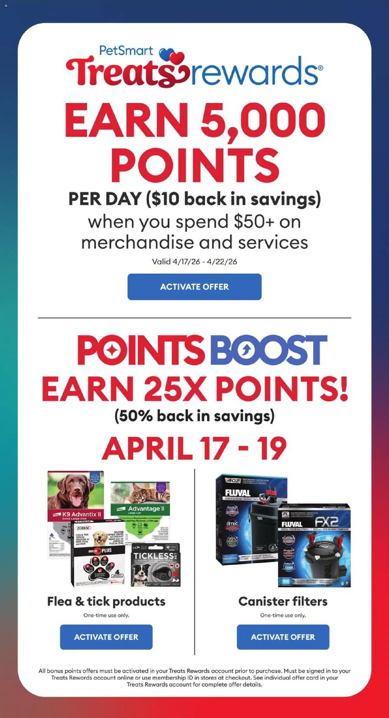 Preview of leaflet Petsmart - Weekend Flyer from shop Petsmart is valid from Apr 17, 2026