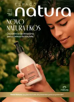 Pré-Visualização do folheto "Ciclo 17/2025" da loja Natura válido a partir de 14/10/2025