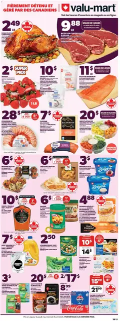 Preview of leaflet Valu Mart circulaire from shop Valu Mart is valid from Apr 02, 2026